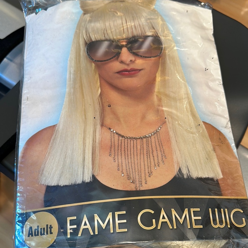 Lady Gaga Blonde Wig